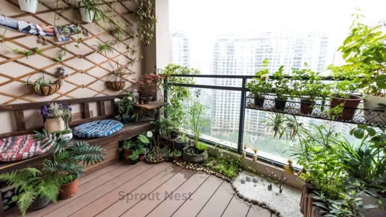 when to make balcony garden